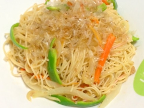 野菜たっぷり！力士味噌そうめんチャンプルー